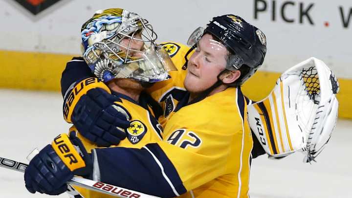 Craig Smith scores in SO as Predators rally past Canucks