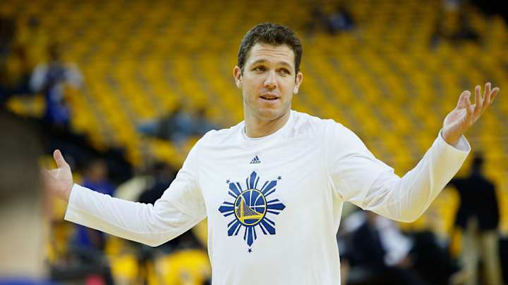 The Warriors played a cruel prank on new Lakers coach Luke Walton