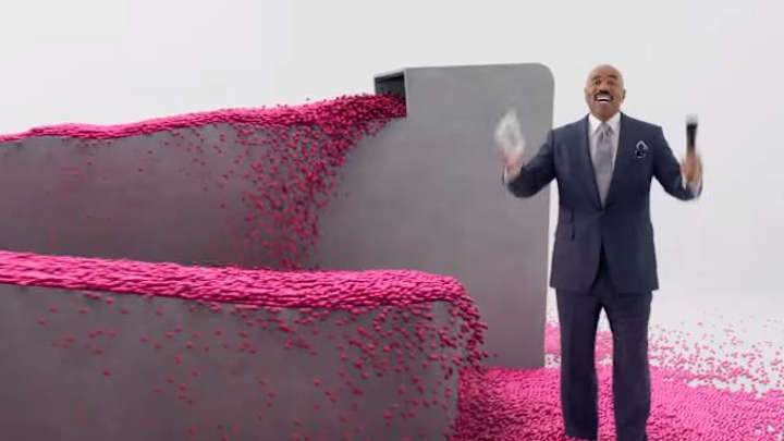 Watch: Steve Harvey pokes fun at himself in T-Mobile commercial