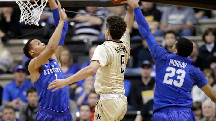 Fisher-Davis scores 20 as Vandy upsets No. 16 Kentucky 74-62