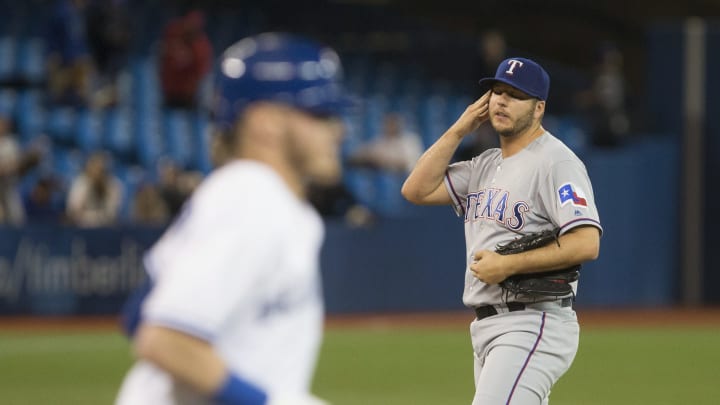 Tolleson replaced by Dyson as Rangers closer