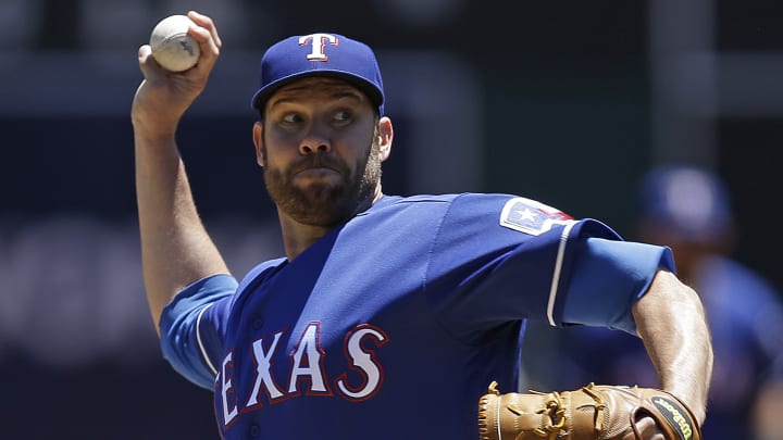 Colby Lewis loses no-hit bid in 9th, Rangers beat A's