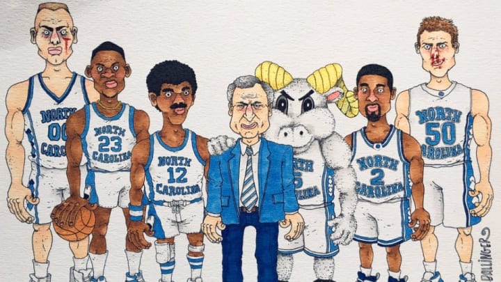 Twitter artist is sharing amazing cartoons of NBA, NCAA stars