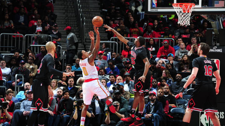 Teague, Horford help push Hawks past depleted Bulls 103-88