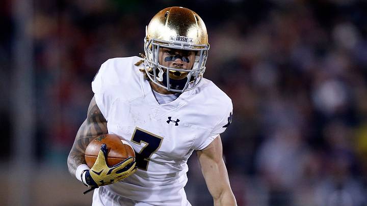Watch: Notre Dame’s Fuller scores on 81-yard catch in Fiesta Bowl