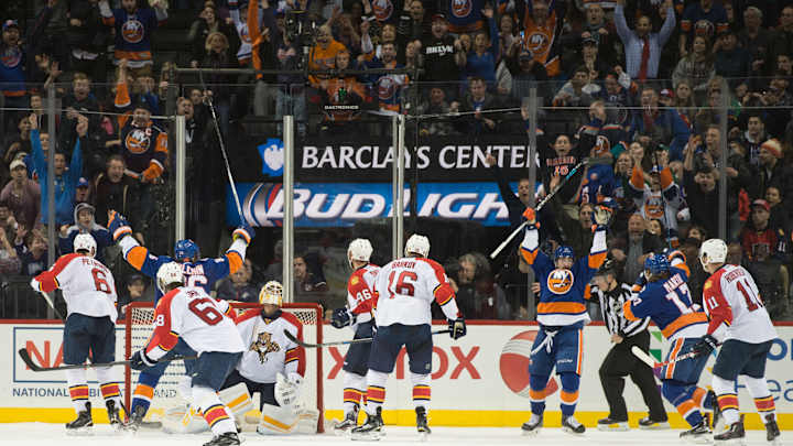 Clutterbuck caps 3-goal 3rd as Islanders beat Pant Clutterbuck caps 3-goal 3rd as Islanders beat Pant
