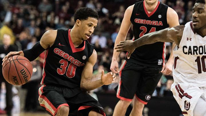 J.J. Frazier keeps believing, keeps shooting for Georgia J.J. Frazier keeps believing, keeps shooting for Georgia