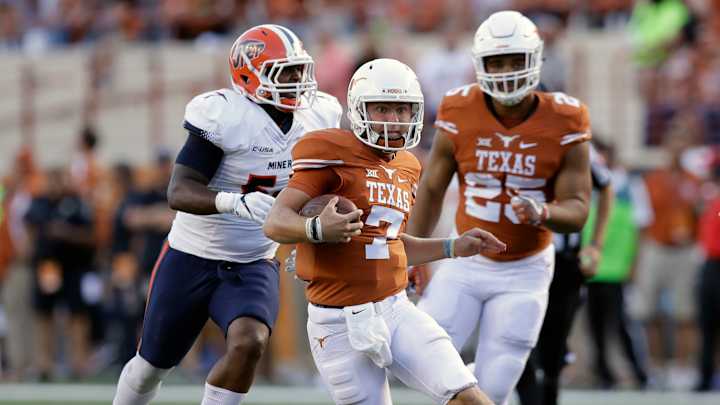 Leaving home:  No. 11 Texas won't be back for a month