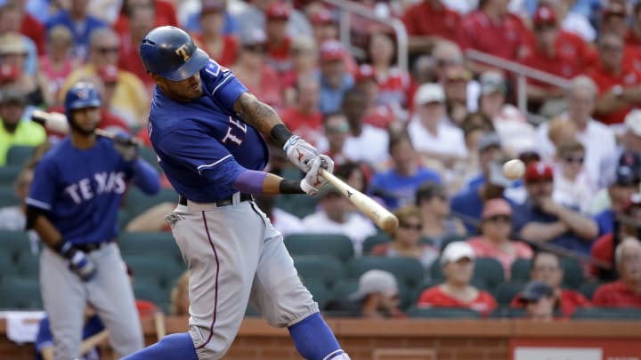 Rangers overcome three-run deficit, beat Cardinals 4-3