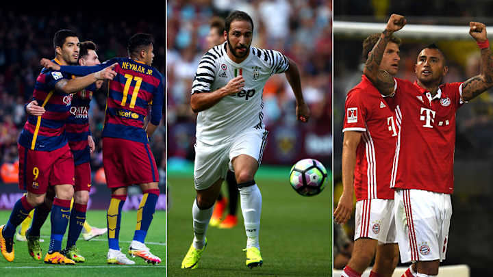 Over/Under: European club, season predictions for 2016-17