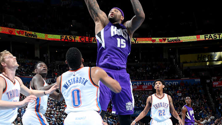 Cousins has 33 points, 19 boards, Kings top Thunder 116-104 Cousins has 33 points, 19 boards, Kings top Thunder 116-104