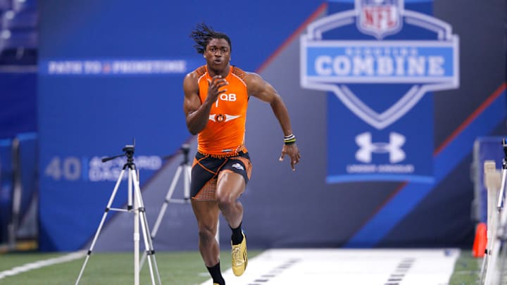 Relive some of the most memorable NFL combine moments