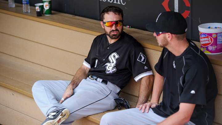 Adam Eaton saved his jersey from Chris Sale’s scissors and wants him to sign it