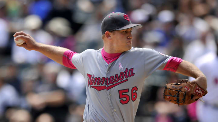 Twins' Tyler Duffey strikes out 4 batters in 7th inning