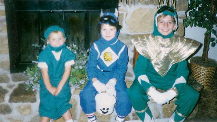 Childhood Halloween Photos of Athletes