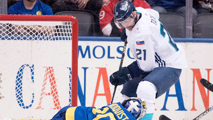 Europe beats Sweden in OT, advances to World Cup final against Canada