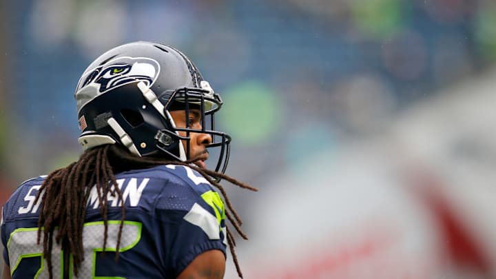 Richard Sherman explains sideline outburst vs. Falcons