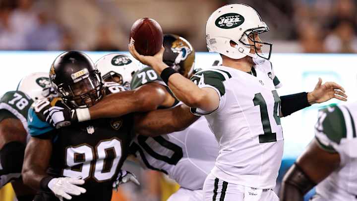 Fitzpatrick, Jets offense shake off rust against Jaguars