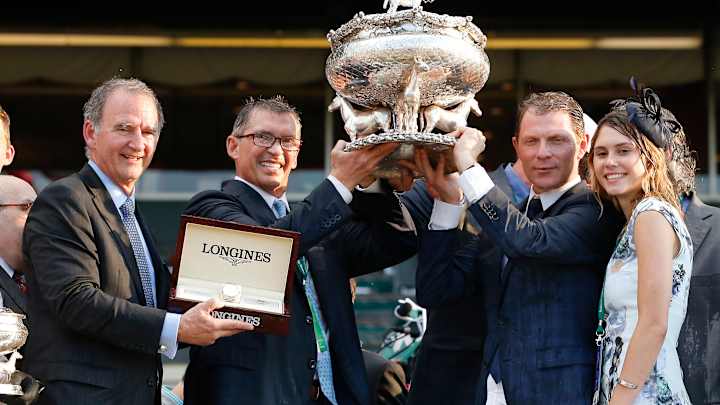 A little help gets Creator to Belmont Stakes winner's circle