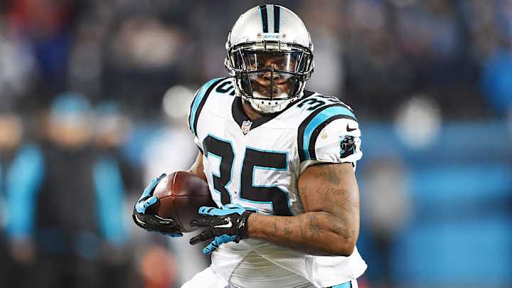 Watch: Darian Stewart forces fumble on Mike Tolbert, Broncos recover