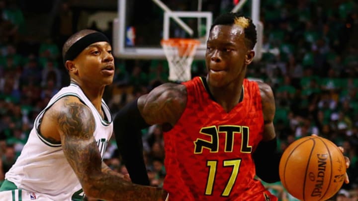 Hawks overwhelm Celtics, move to 2nd round with 104-92 win Hawks overwhelm Celtics, move to 2nd round with 104-92 win