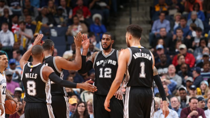 Aldridge has 31 points, 13 boards, Spurs beat Memphis 101-87