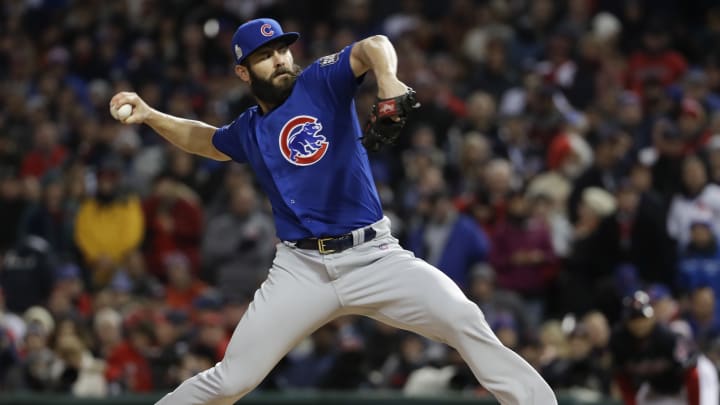 Arrieta no-hits Indians through 5 innings; Cubs lead 5-0