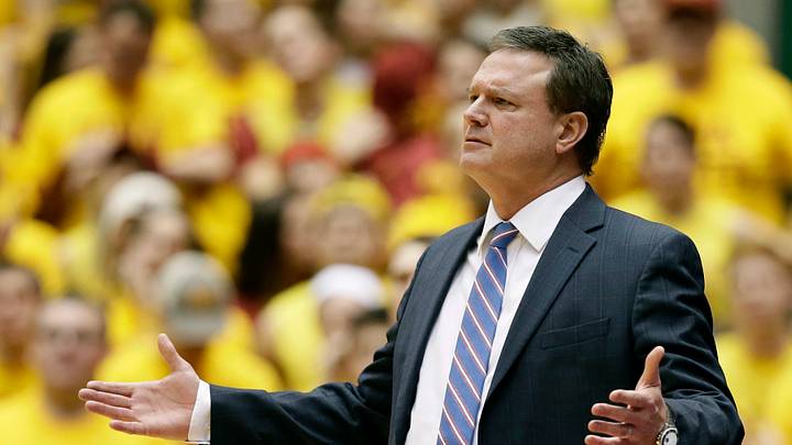 No. 4 Kansas stumbling through midpoint of Big 12 schedule
