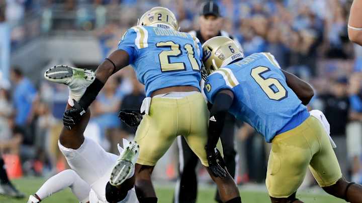 Stanford coach Shaw upset about no targeting call