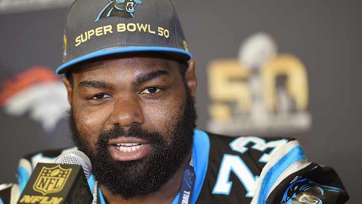 Panthers sign LT Michael Oher to three-year contract extension