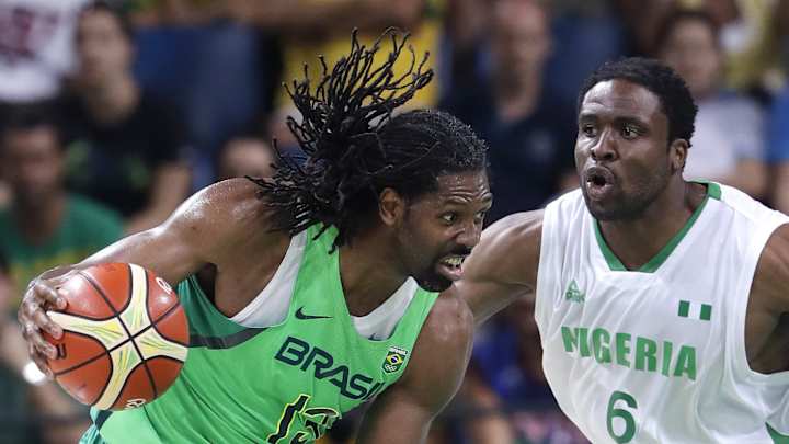 Nene leads Brazil past Nigeria 86-69 in Olympic basketball