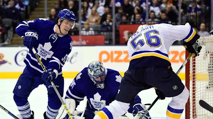 Holland scores go-ahead goal, Maple Leafs beat Blues 4-1 Holland scores go-ahead goal, Maple Leafs beat Blues 4-1