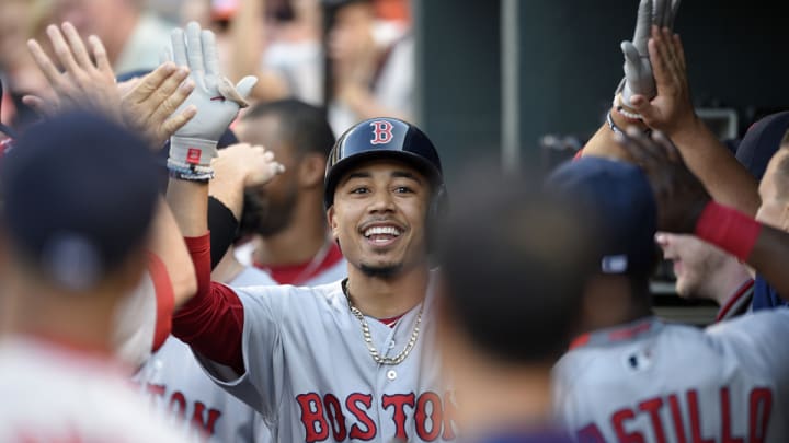 Watch: Mookie Betts hits fourth, fifth homers in two-game span Watch: Mookie Betts hits fourth, fifth homers in two-game span