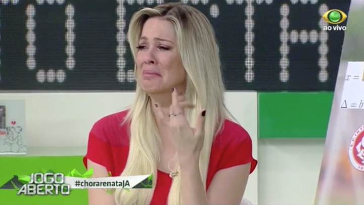 Watch: TV anchor breaks down in tears as co-host mocks her team for being relegated