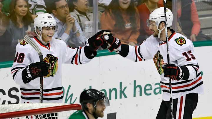Anisimov has goal, 3 assists; Blackhawks beat Stars 5-1