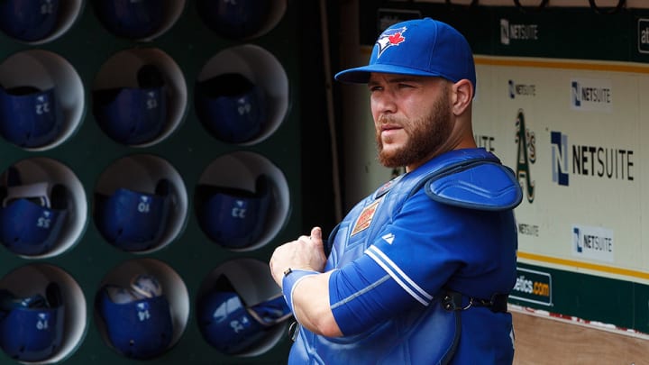 Watch: Russell Martin jumps over dugout railing in pursuit of foul ball