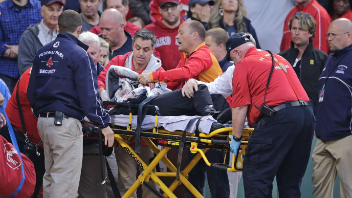 Fan hit by broken bat at Fenway released from hospital