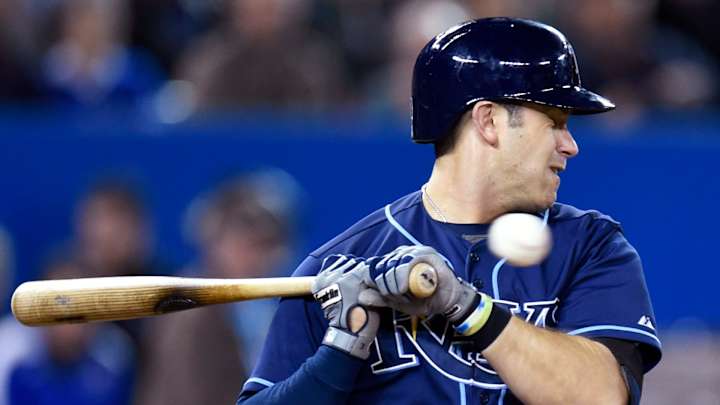 Rays' Longoria does DH duty a day after being hit by pitch