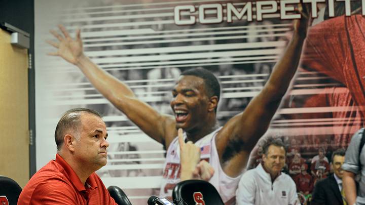 NC State's Moxley back to work after offseason health issue NC State's Moxley back to work after offseason health issue