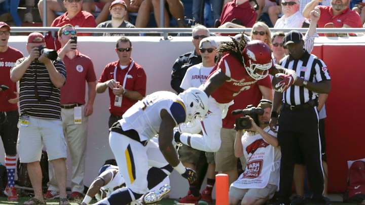 Arkansas counting on improvement from RB Collins