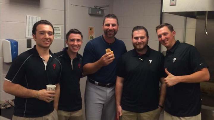 Brewers bullpen catcher ate 23 Philly cheesesteaks over four days Brewers bullpen catcher ate 23 Philly cheesesteaks over four days
