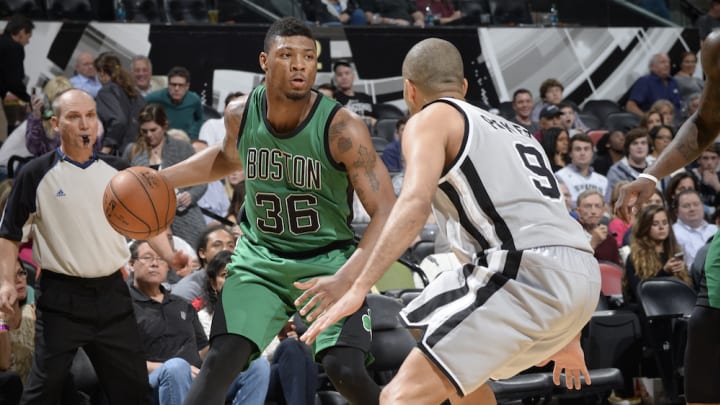 Celtics' Marcus Smart suspended one game for punching Spurs' Bonner