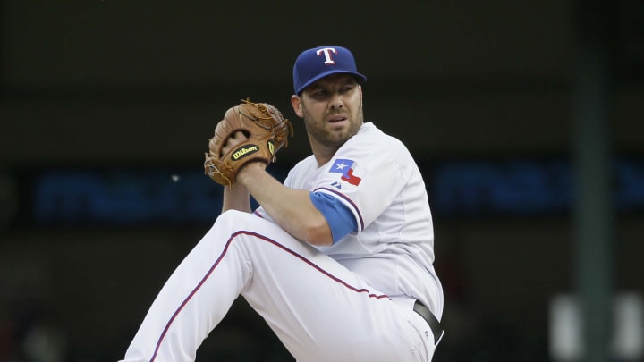 Fixed-up Colby Lewis hip to pitch solidly for Texas Rangers