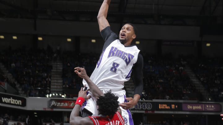 Watch: Kings’ Rudy Gay posterizes Rockets’ Patrick Beverley