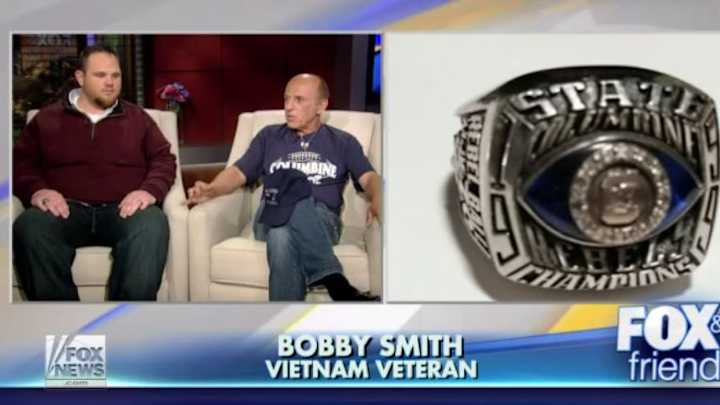 Columbine survivor's lost state championship ring found by veteran Columbine survivor's lost state championship ring found by veteran