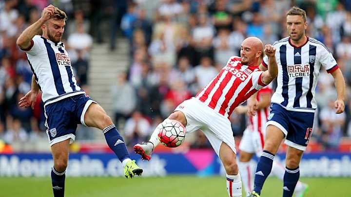West Bromwich Albion takes down nine-man Stoke City West Bromwich Albion takes down nine-man Stoke City