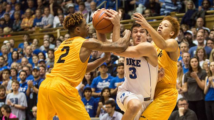 Allen scores career-best 33, No. 15 Duke beats 49ers 103-81 Allen scores career-best 33, No. 15 Duke beats 49ers 103-81