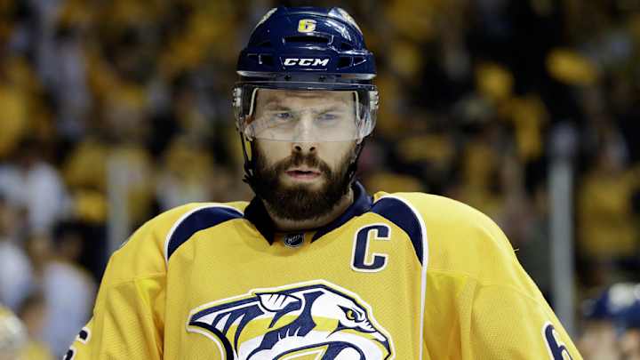 Predators defenseman Shea Weber suffers subluxed kneecap Predators defenseman Shea Weber suffers subluxed kneecap