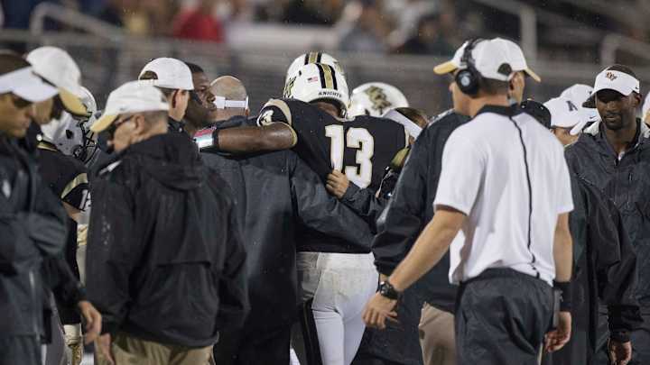 East Carolina routs UCF 44-7