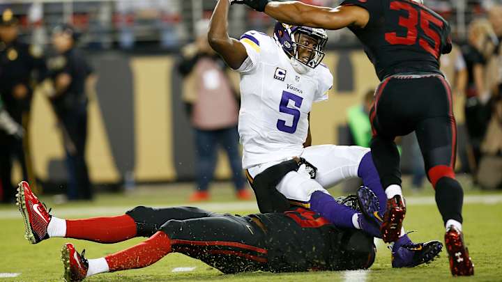 Bridgewater woeful in Vikings' season opener against 49ers Bridgewater woeful in Vikings' season opener against 49ers